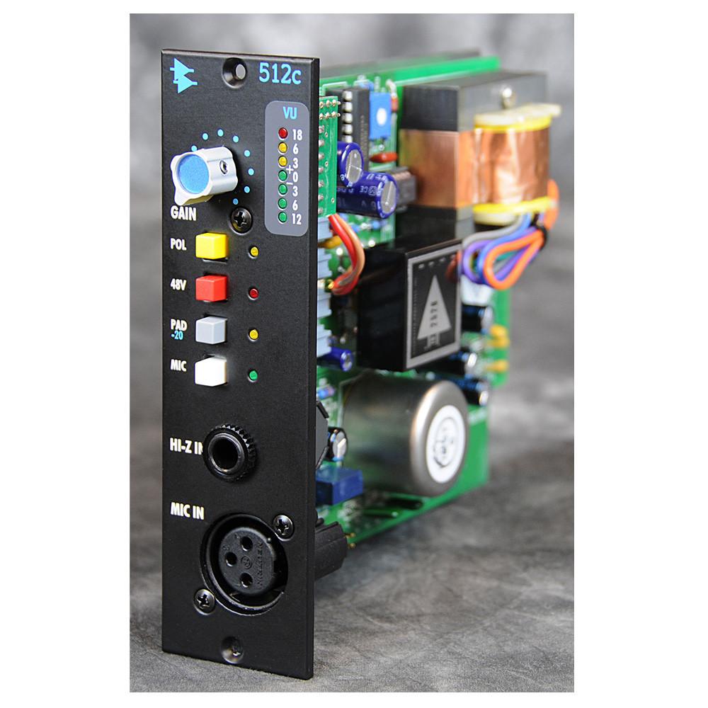 api 512c discrete microphone line preamp module for 500 series